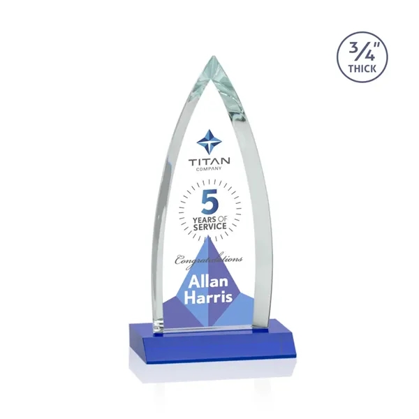 The striking Shildon Award is a 3/4" thick Starfire arrowhead with... from ASI 84592 St Regis Group / St Regis