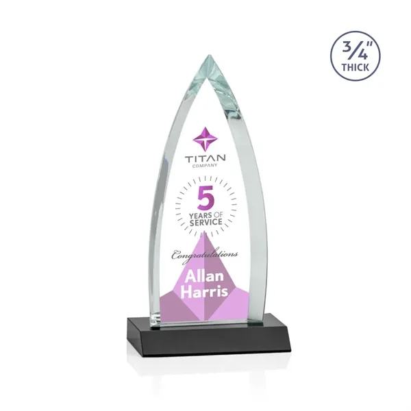 The striking Shildon Award is a 3/4" thick Starfire arrowhead with... from ASI 84592 St Regis Group / St Regis