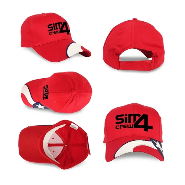 Cotton 6 Panel Cap... from ASI 31517 Admart Products