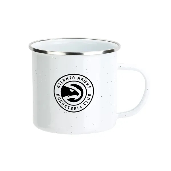 These 17 oz camping mugs are made from porcelain enamel over... from ASI 52710 Lincoln Line