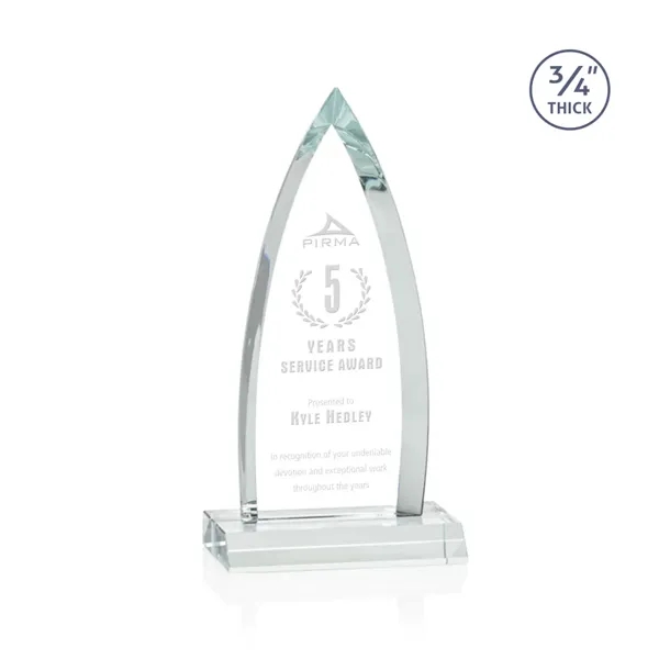 The striking Shildon Award is a 3/4" thick Starfire arrowhead with... from ASI 84592 St Regis Group / St Regis