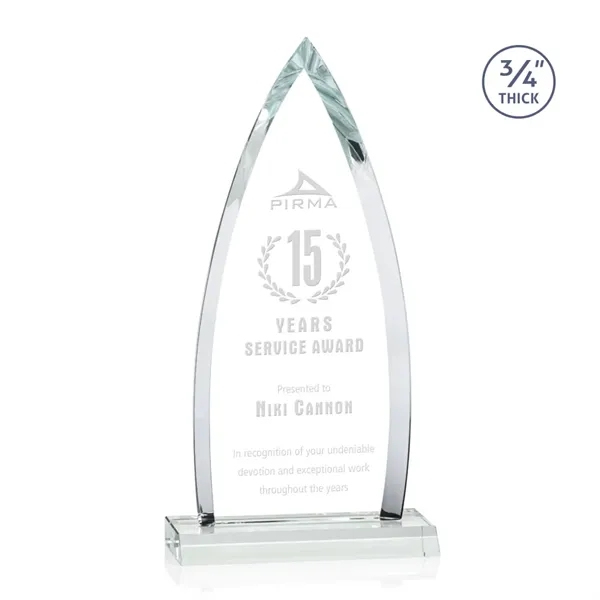 The striking Shildon Award is a 3/4" thick Starfire arrowhead with... from ASI 84592 St Regis Group / St Regis