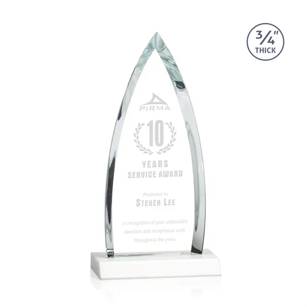 The striking Shildon Award is a 3/4" thick Starfire arrowhead with... from ASI 84592 St Regis Group / St Regis