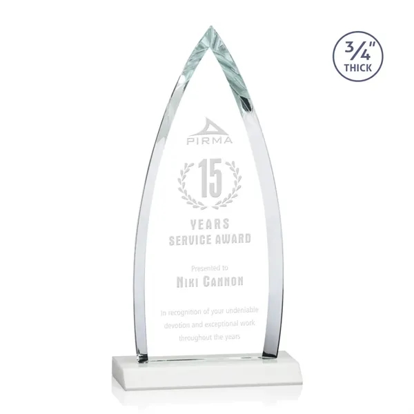 The striking Shildon Award is a 3/4" thick Starfire arrowhead with... from ASI 84592 St Regis Group / St Regis