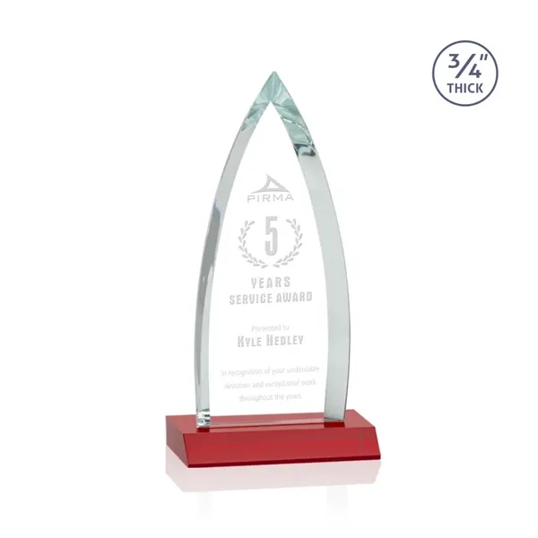 The striking Shildon Award is a 3/4" thick Starfire arrowhead with... from ASI 84592 St Regis Group / St Regis