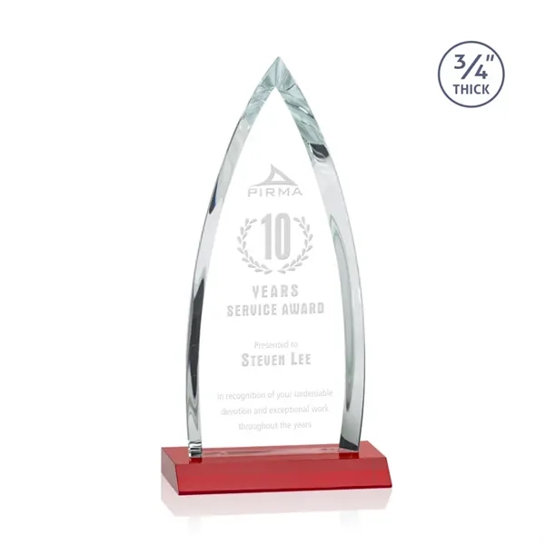 The striking Shildon Award is a 3/4" thick Starfire arrowhead with... from ASI 84592 St Regis Group / St Regis