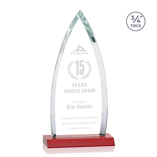 The striking Shildon Award is a 3/4" thick Starfire arrowhead with... from ASI 84592 St Regis Group / St Regis