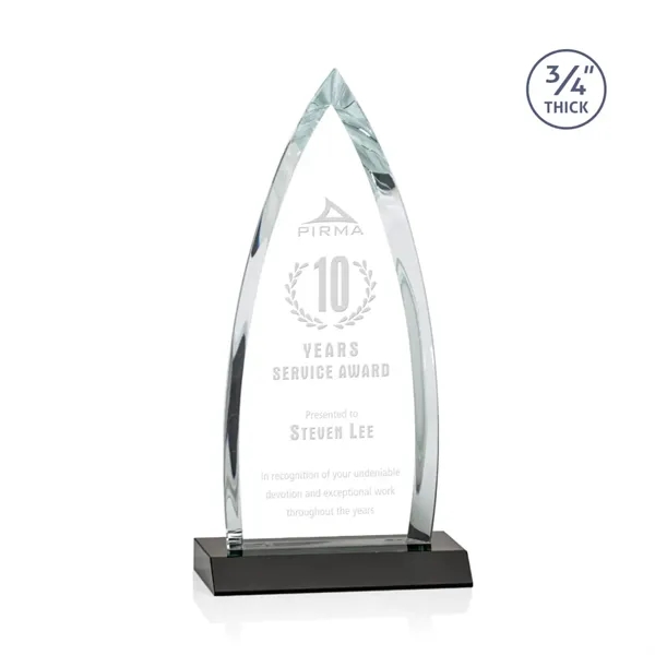 The striking Shildon Award is a 3/4" thick Starfire arrowhead with... from ASI 84592 St Regis Group / St Regis