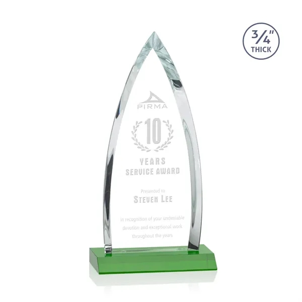 The striking Shildon Award is a 3/4" thick Starfire arrowhead with... from ASI 84592 St Regis Group / St Regis