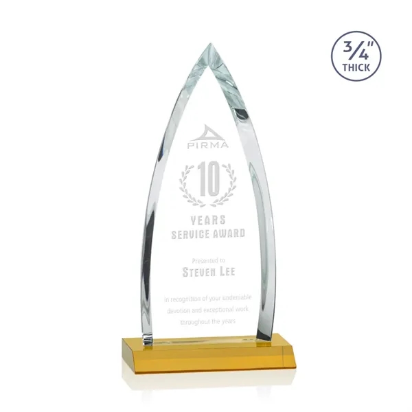 The striking Shildon Award is a 3/4" thick Starfire arrowhead with... from ASI 84592 St Regis Group / St Regis