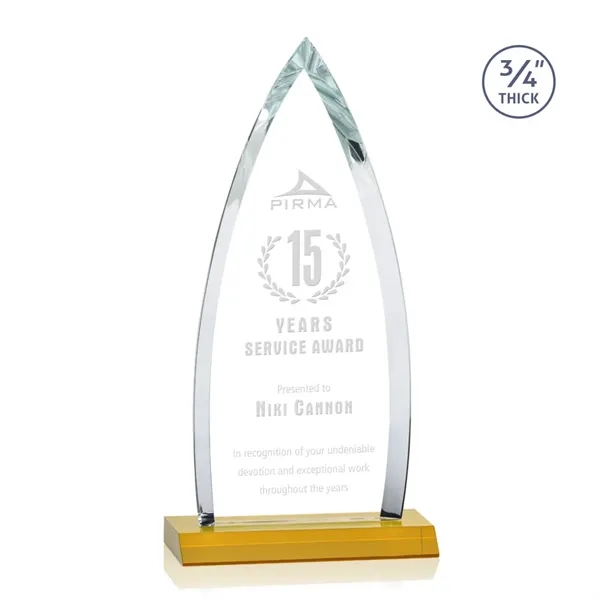 The striking Shildon Award is a 3/4" thick Starfire arrowhead with... from ASI 84592 St Regis Group / St Regis