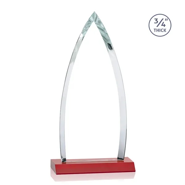 The striking Shildon Award is a 3/4" thick Starfire arrowhead with... from ASI 84592 St Regis Group / St Regis