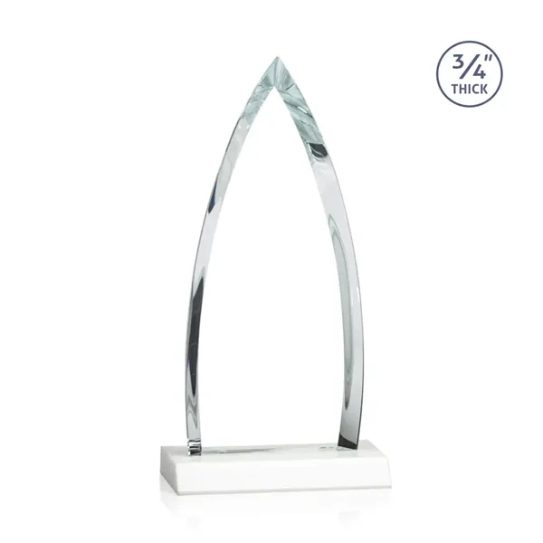 The striking Shildon Award is a 3/4" thick Starfire arrowhead with... from ASI 84592 St Regis Group / St Regis