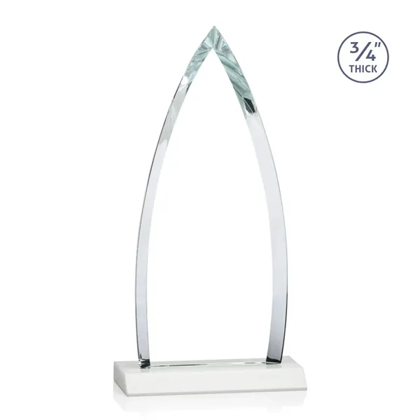 The striking Shildon Award is a 3/4" thick Starfire arrowhead with... from ASI 84592 St Regis Group / St Regis