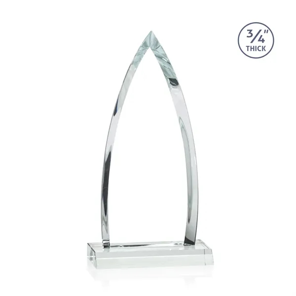 The striking Shildon Award is a 3/4" thick Starfire arrowhead with... from ASI 84592 St Regis Group / St Regis