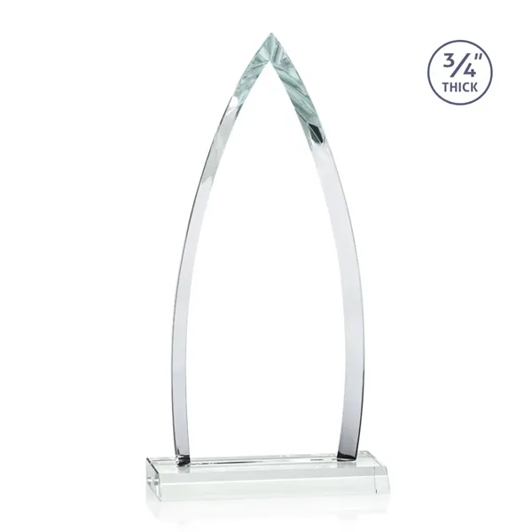 The striking Shildon Award is a 3/4" thick Starfire arrowhead with... from ASI 84592 St Regis Group / St Regis