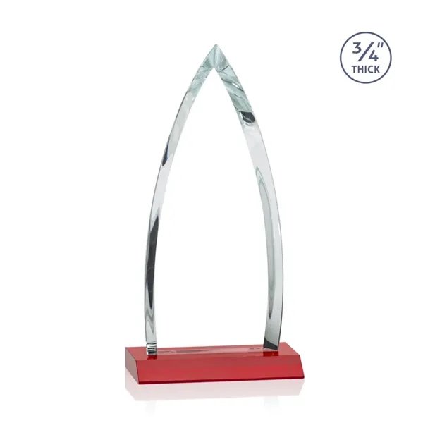 The striking Shildon Award is a 3/4" thick Starfire arrowhead with... from ASI 84592 St Regis Group / St Regis