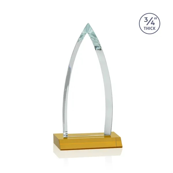 The striking Shildon Award is a 3/4" thick Starfire arrowhead with... from ASI 84592 St Regis Group / St Regis