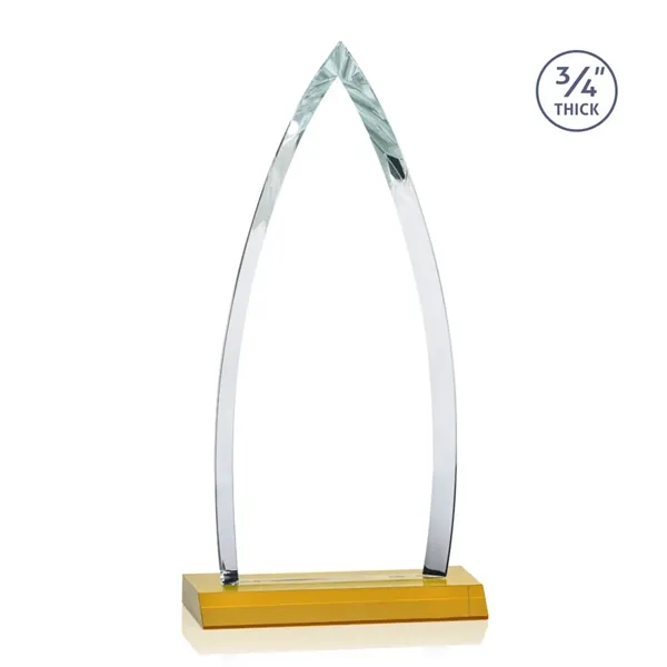 The striking Shildon Award is a 3/4" thick Starfire arrowhead with... from ASI 84592 St Regis Group / St Regis