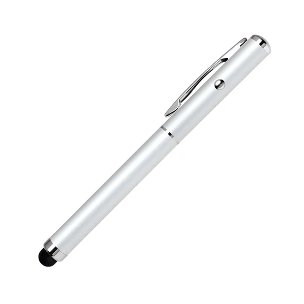 2-in-1 brass constructed stylus and laser pointer available in several colors.... from ASI 68190 Lungsal / Lungsal