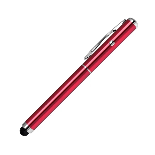 2-in-1 brass constructed stylus and laser pointer available in several colors.... from ASI 68190 Lungsal / Lungsal