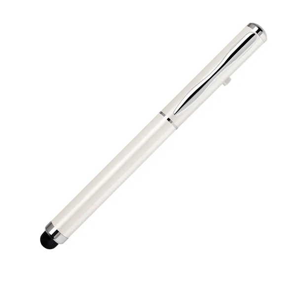 2-in-1 brass constructed stylus and laser pointer available in several colors.... from ASI 68190 Lungsal / Lungsal