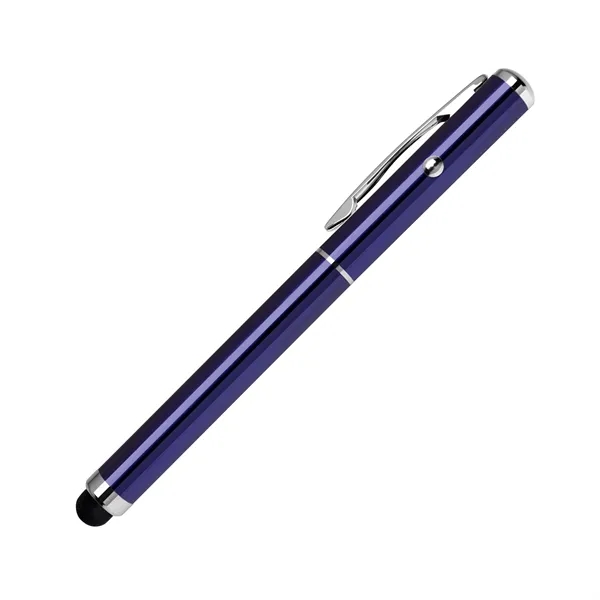 2-in-1 brass constructed stylus and laser pointer available in several colors.... from ASI 68190 Lungsal / Lungsal