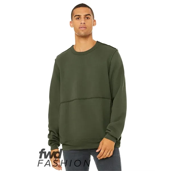 BELLA + CANVAS Fast Fashion Unisex Raw Seam Crewneck Swea...... from ASI 84358 S&S Activewear