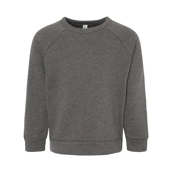 BELLA + CANVAS Toddler Sponge Fleece Raglan Sweatshirt... from ASI 84358 S&S Activewear