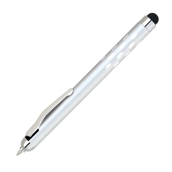 Aluminum ballpoint pen coated in several metallic colors with gravity mechanism... from ASI 68190 Lungsal / Lungsal