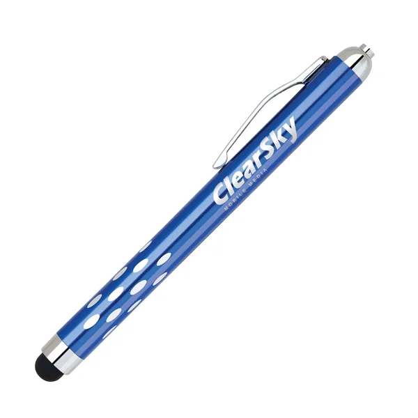 Aluminum ballpoint pen coated in several metallic colors with gravity mechanism... from ASI 68190 Lungsal / Lungsal