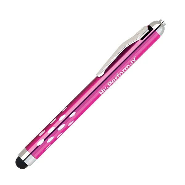 Aluminum ballpoint pen coated in several metallic colors with gravity mechanism... from ASI 68190 Lungsal / Lungsal
