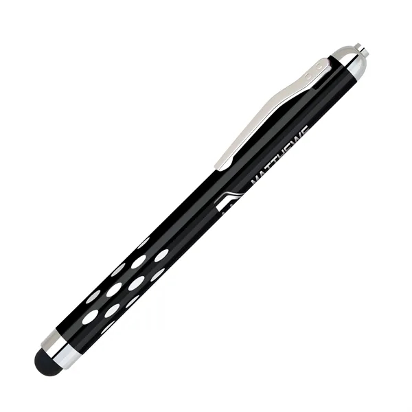 Aluminum ballpoint pen coated in several metallic colors with gravity mechanism... from ASI 68190 Lungsal / Lungsal