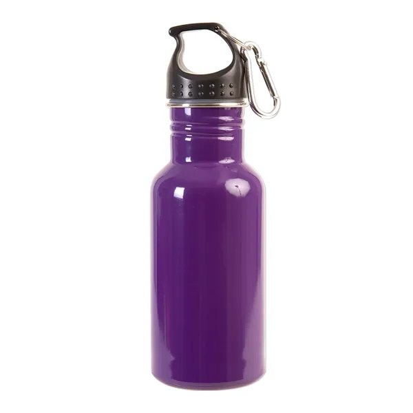 17 oz. stainless steel bottle with wide-mouth opening, leak-proof, screw-down lid... from ASI 79530 Prime Line