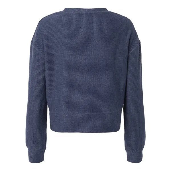 Boxercraft Women's Cropped Boxy Long Sleeve T-Shirt... from ASI 84358 S&S Activewear