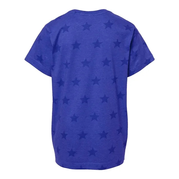 Code Five Youth Star Print Tee... from ASI 84358 S&S Activewear