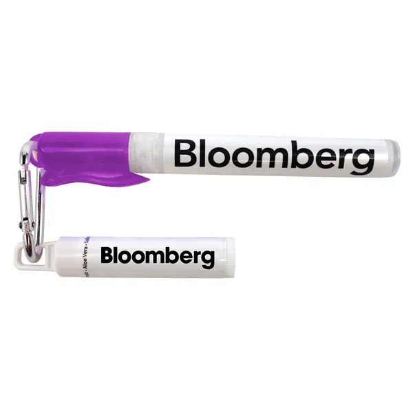 5.75" X 0.625" 10ml 30 SPF sunblock spray and 2.125" x... from ASI 90807 Tekweld