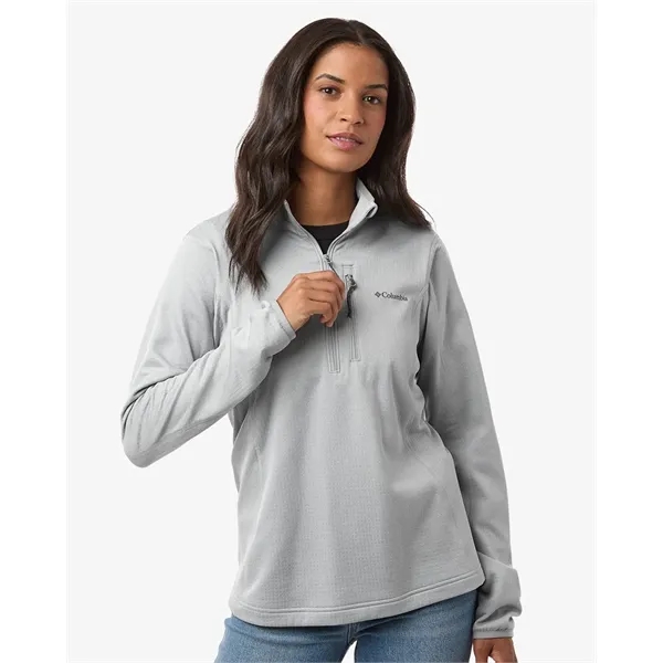 Columbia Women's Essential Hike™ Grid Fleece Half-Zip Pul...... from ASI 84358 S&S Activewear