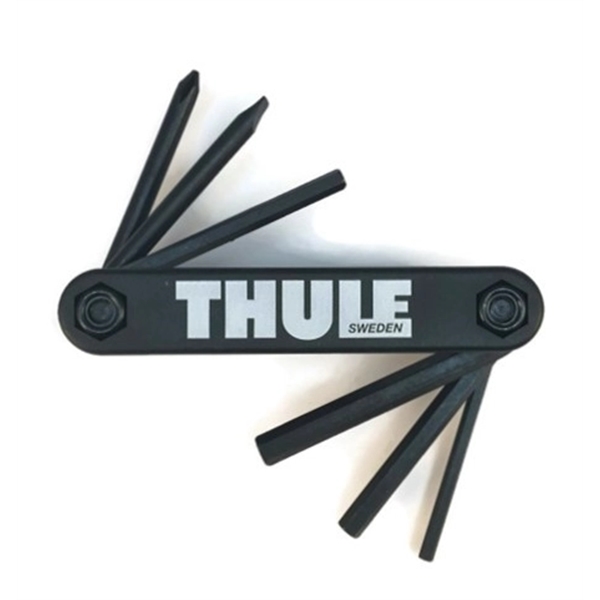 Collapsible bicycle tool for cyclists with hex keys, Phillips and flat... from ASI 72657 Active Life Promo / Active Life Promo