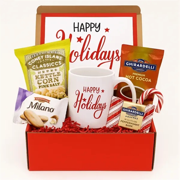 Holiday Mug with Cocoa and Snacks Boxed... from ASI 89971 Stuff A Mug