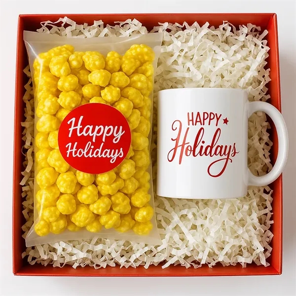 Mug filled with Chocolate Hershey Kisses,wrapped and tied with a bow... from ASI 89971 Stuff A Mug