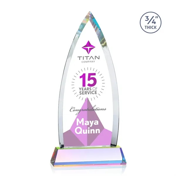 The striking Shildon Award is a 3/4" thick Starfire arrowhead with... from ASI 84592 St Regis Group / St Regis