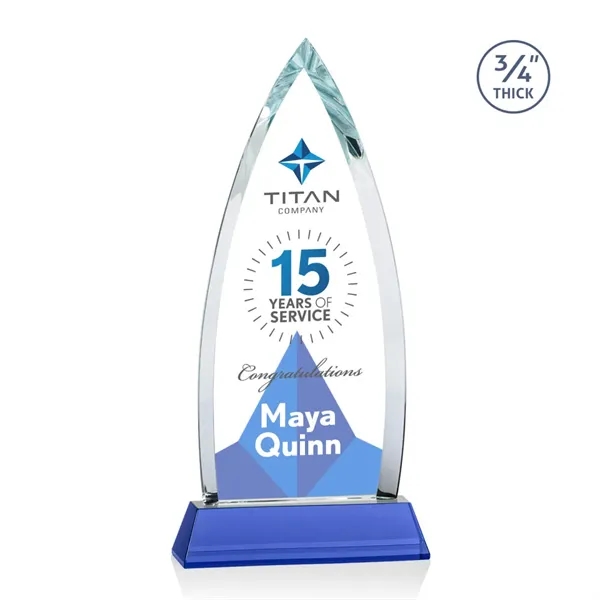 The striking Shildon Award is a 3/4" thick Starfire arrowhead with... from ASI 84592 St Regis Group / St Regis