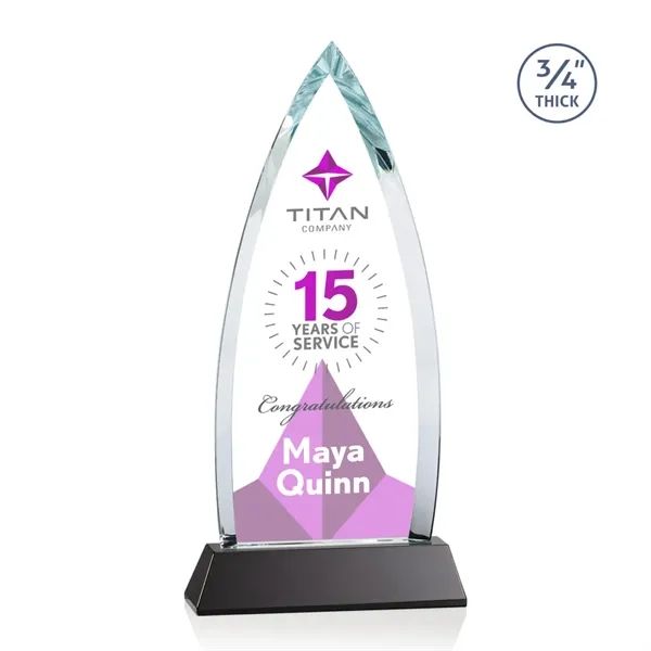 The striking Shildon Award is a 3/4" thick Starfire arrowhead with... from ASI 84592 St Regis Group / St Regis