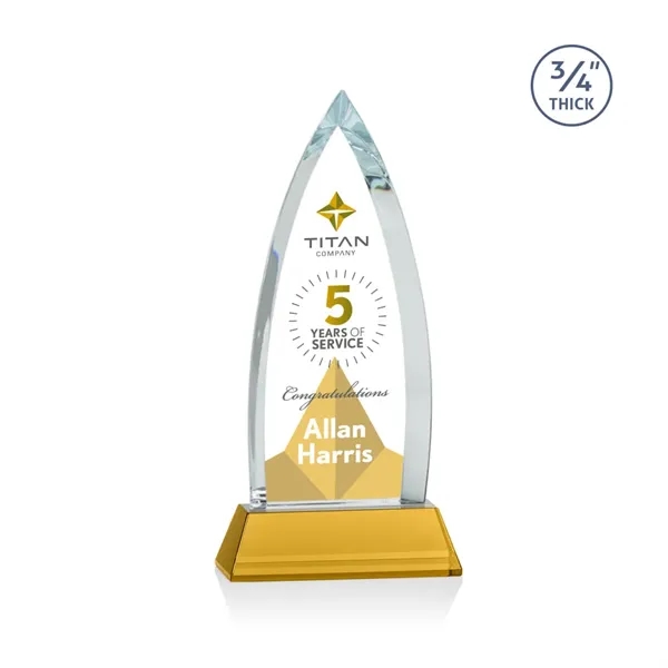 The striking Shildon Award is a 3/4" thick Starfire arrowhead with... from ASI 84592 St Regis Group / St Regis