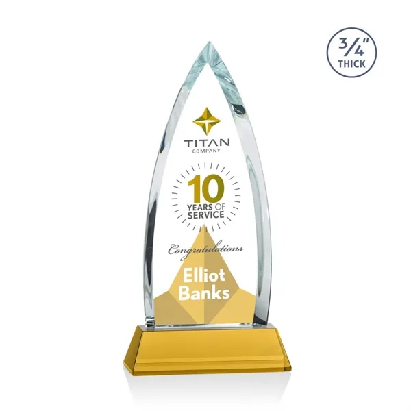 The striking Shildon Award is a 3/4" thick Starfire arrowhead with... from ASI 84592 St Regis Group / St Regis