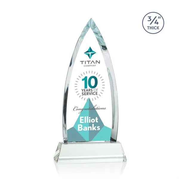 The striking Shildon Award is a 3/4" thick Starfire arrowhead with... from ASI 84592 St Regis Group / St Regis