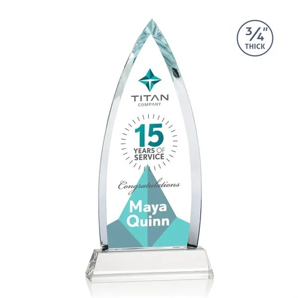 The striking Shildon Award is a 3/4" thick Starfire arrowhead with... from ASI 84592 St Regis Group / St Regis