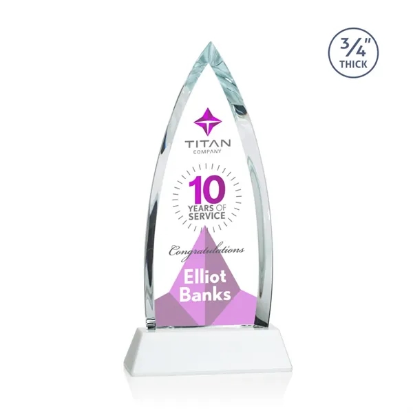 The striking Shildon Award is a 3/4" thick Starfire arrowhead with... from ASI 84592 St Regis Group / St Regis