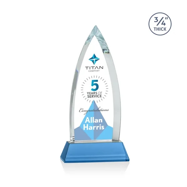 The striking Shildon Award is a 3/4" thick Starfire arrowhead with... from ASI 84592 St Regis Group / St Regis